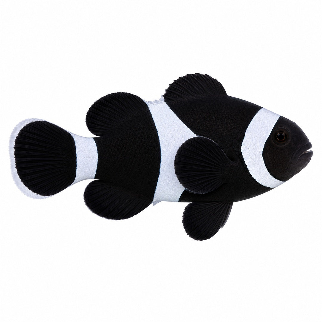 Black Ocellaris Clownfish